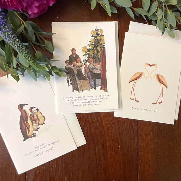 MARGOT ELENA TOKYO MILK Signature Stationery Set of 3 Cards - Picture 2 of 6